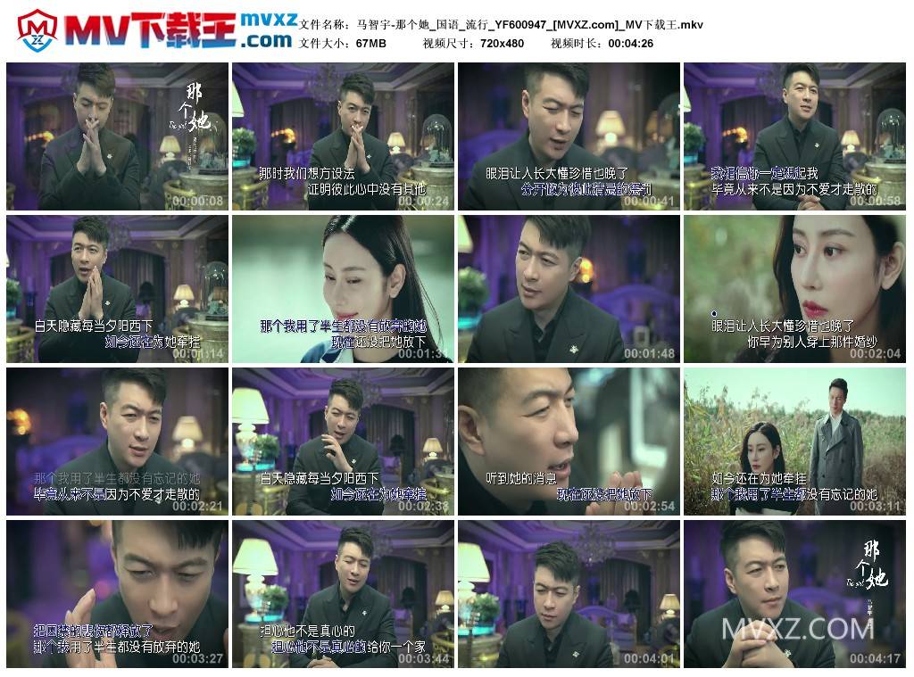 马智宇-那个她_国语_流行_YF600947